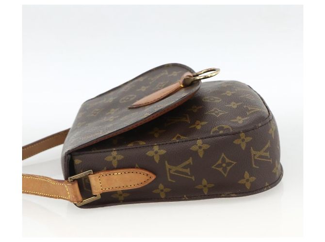 LOUIS VUITTON Monogram Saint Cloud GM Schultertasche M51242 LV Auth BA11243 Monogramm - Ansicht 3