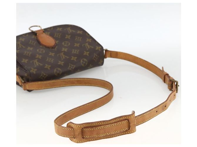 LOUIS VUITTON Monogram Saint Cloud GM Schultertasche M51242 LV Auth BA11243 Monogramm - Ansicht 7