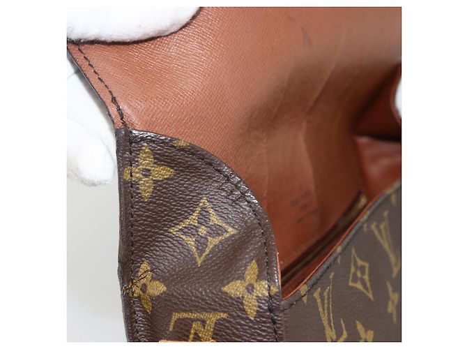 LOUIS VUITTON Monogram Saint Cloud GM Schultertasche M51242 LV Auth BA11243 Monogramm - Ansicht 9