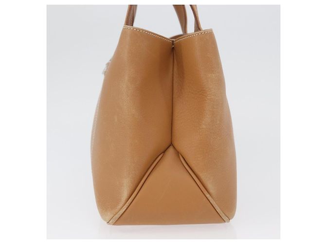 Borsa a mano Salvatore Ferragamo in pelle beige argento Auth BA11228 - vista 3