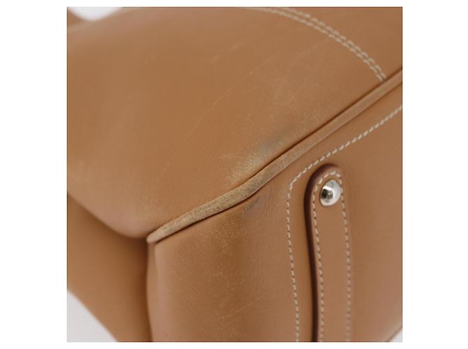 Borsa a mano Salvatore Ferragamo in pelle beige argento Auth BA11228 - vista 9