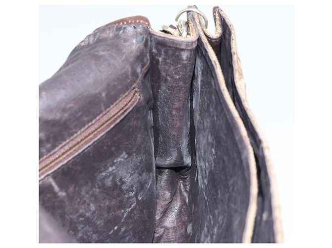 Céline Borsa a Spalla Celine C Sulky in Tela Beige Oro Auth gh1822 D'oro - vista 21
