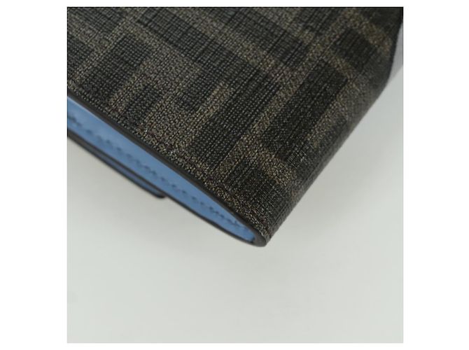 FENDI x FRGMT x POKMON Mini Ryu Schultergeldbörse aus Zucca-Canvas Auth 167075SM Braun Schwarz - Ansicht 17