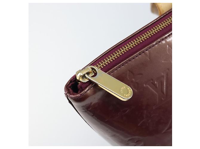 LOUIS VUITTON Monogram Vernis Bellevue PM Hand Bag Violet M93584 LV Auth BA10952 Purple - view 10