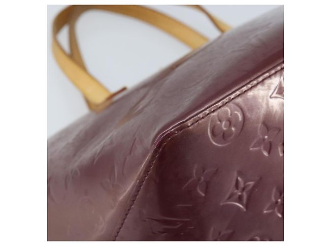 LOUIS VUITTON Monogram Vernis Bellevue PM Hand Bag Violet M93584 LV Auth BA10952 Purple - view 14