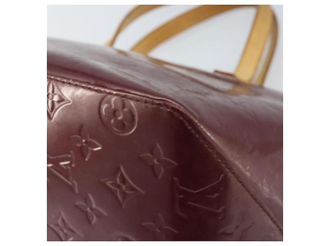 LOUIS VUITTON Monogram Vernis Bellevue PM Hand Bag Violet M93584 LV Auth BA10952 Purple - view 15