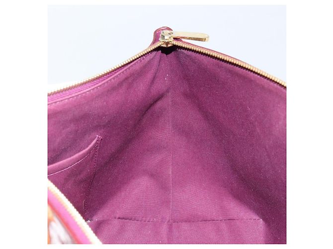 LOUIS VUITTON Monogram Vernis Bellevue PM Hand Bag Violet M93584 LV Auth BA10952 Purple - view 19