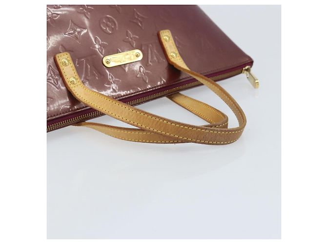 LOUIS VUITTON Monogram Vernis Bellevue PM Hand Bag Violet M93584 LV Auth BA10952 Purple - view 7