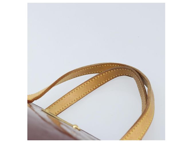 LOUIS VUITTON Monogram Vernis Bellevue PM Hand Bag Violet M93584 LV Auth BA10952 Purple - view 8