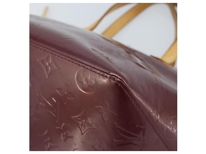 LOUIS VUITTON Monogram Vernis Bellevue PM Hand Bag Violet M93584 LV Auth BA10952 Purple - view 9