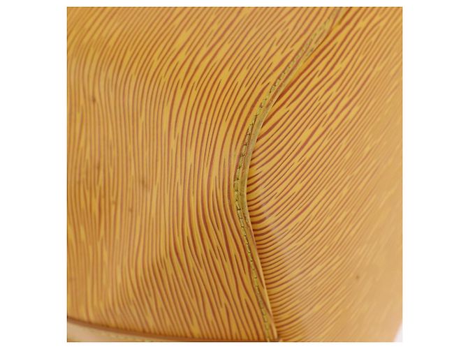 Noe LOUIS VUITTON Borsa a Spalla Petit Noé Epi Gialla M44109 LV Auth ka2883 Giallo - vista 14