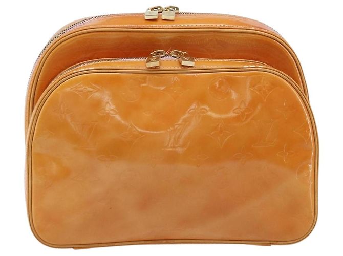 LOUIS VUITTON Zaino Marley Monogram Vernis Rosa M91039 LV Auth LNZ301 - vista 13