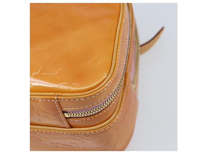 LOUIS VUITTON Zaino Marley Monogram Vernis Rosa M91039 LV Auth LNZ301 - vista 14