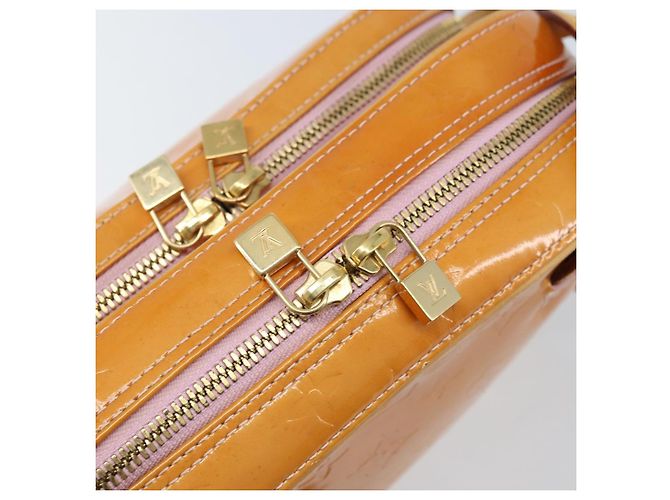 LOUIS VUITTON Zaino Marley Monogram Vernis Rosa M91039 LV Auth LNZ301 - vista 18