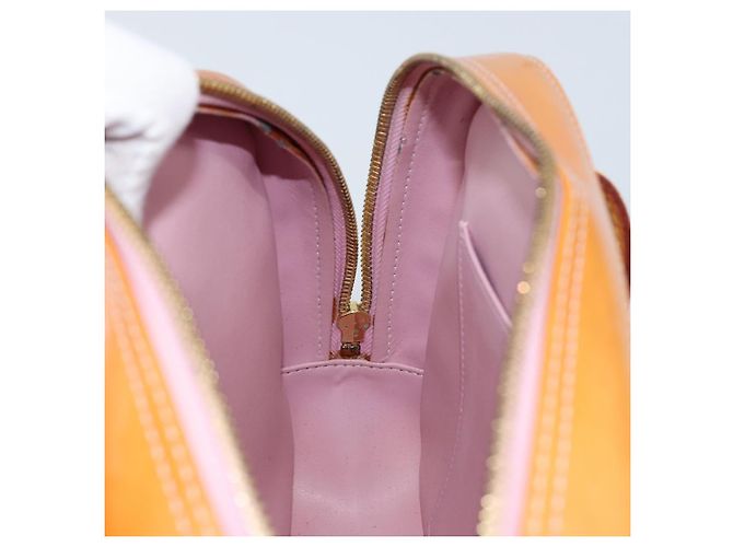 LOUIS VUITTON Zaino Marley Monogram Vernis Rosa M91039 LV Auth LNZ301 - vista 20
