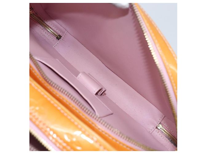 LOUIS VUITTON Zaino Marley Monogram Vernis Rosa M91039 LV Auth LNZ301 - vista 22