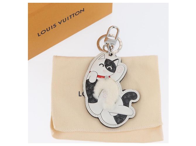 LOUIS VUITTON Monogramm LV Katzen Charm M01475 LV Auth ARZ470SAM - Ansicht 12
