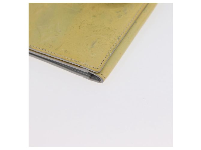 Portafoglio Walker Monogram Vernis LOUIS VUITTON Grigio M91031 LV Auth fm5209 - vista 15