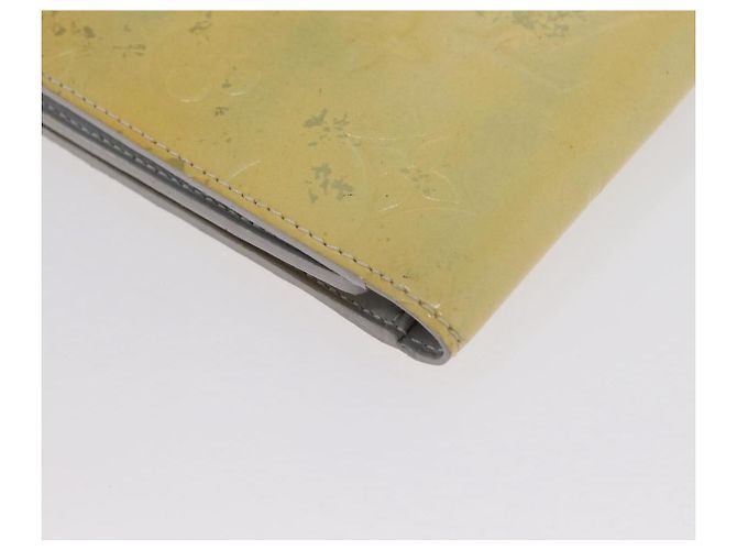 Portafoglio Walker Monogram Vernis LOUIS VUITTON Grigio M91031 LV Auth fm5209 - vista 9
