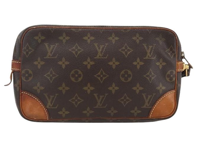 LOUIS VUITTON Clutch Marly Dragonne GM Monogram M51825 LV Auth ka2970 Monogramma - vista 2