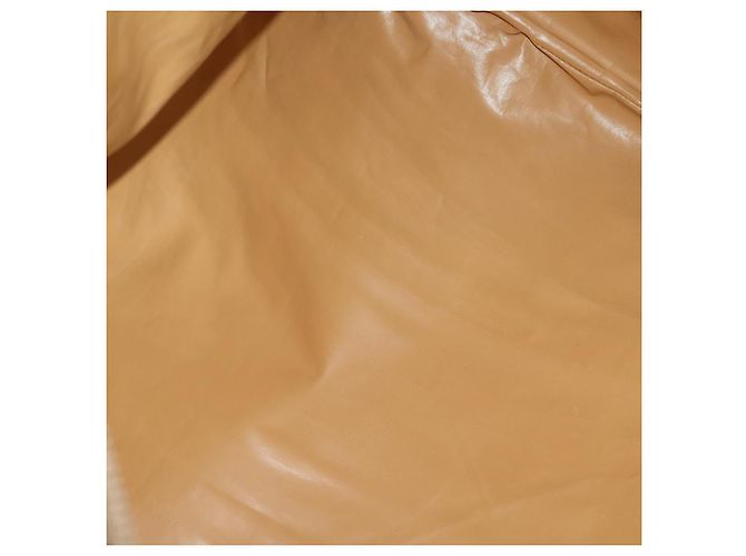 Céline Borsa Boston in tela Macadam CELINE in pelle PVC marrone e oro Auth ti3659 D'oro - vista 11
