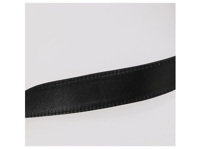 Borsa a Spalla in Pelle Gucci Bamboo 2way Nera Oro 001 1014 1577 Auth 172306 Nero D'oro - vista 14