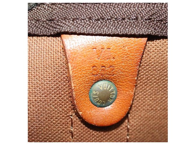 LOUIS VUITTON Borsa Boston Monogram Keepall 50 M41426 LV Auth 172759 Monogramma - vista 12