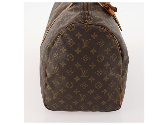 LOUIS VUITTON Borsa Boston Monogram Keepall 50 M41426 LV Auth 172759 Monogramma - vista 4