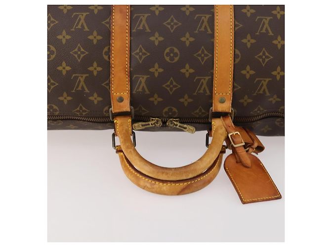 LOUIS VUITTON Borsa Boston Monogram Keepall 50 M41426 LV Auth 172759 Monogramma - vista 7