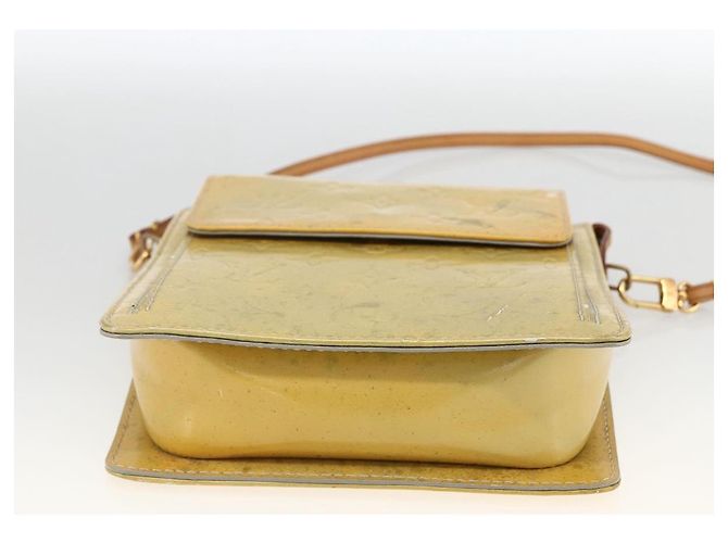 LOUIS VUITTON Bolsa de Accesorios Motto Monogram Vernis Gris M91030 LV Auth LNZ565 - vista 5