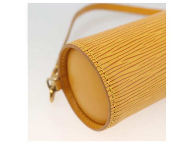 LOUIS VUITTON Pochette Soufflot Epi Gialla LV Auth LNZ960 Giallo - vista 14