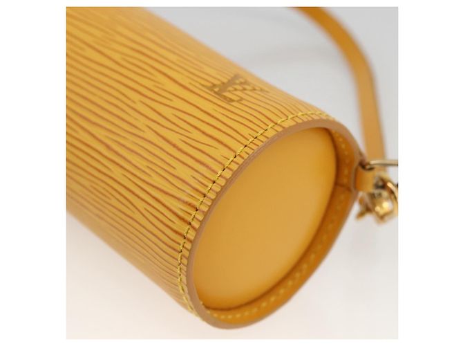 LOUIS VUITTON Pochette Soufflot Epi Gialla LV Auth LNZ960 Giallo - vista 15
