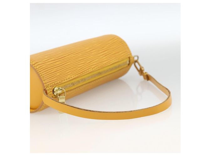 LOUIS VUITTON Pochette Soufflot Epi Gialla LV Auth LNZ960 Giallo - vista 7