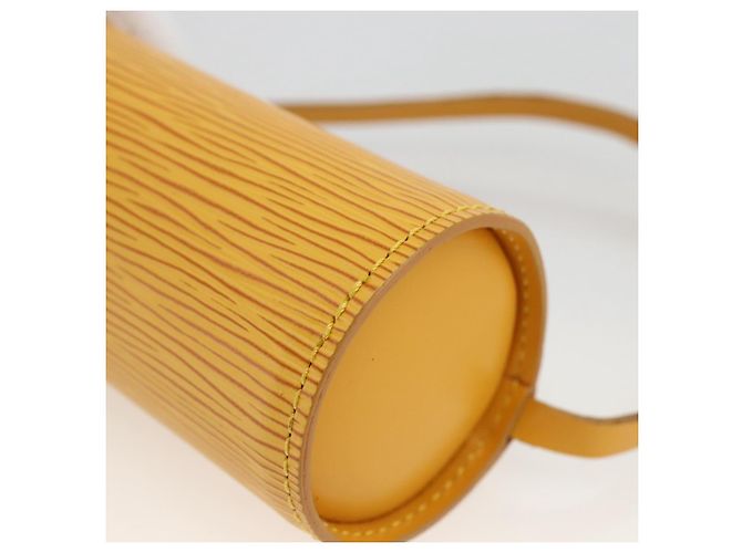 LOUIS VUITTON Pochette Soufflot Epi Gialla LV Auth LNZ960 Giallo - vista 9