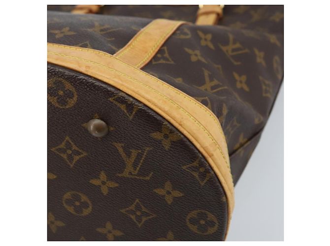 LOUIS VUITTON Borsa a Spalla Monogram Bucket GM M42236 LV Auth BA10888 Monogramma - vista 14