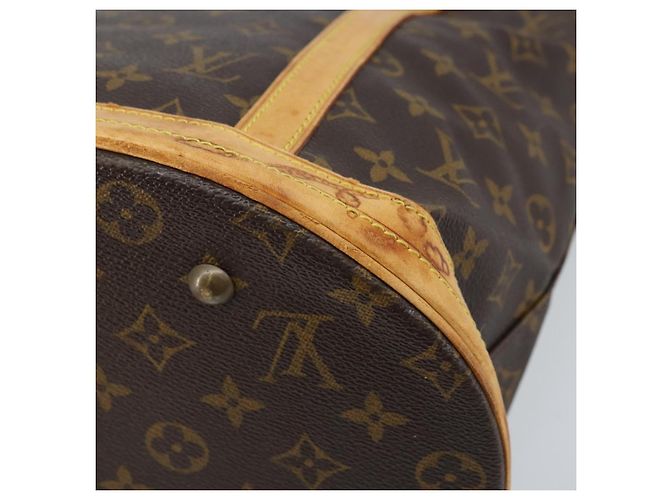 LOUIS VUITTON Borsa a Spalla Monogram Bucket GM M42236 LV Auth BA10888 Monogramma - vista 16