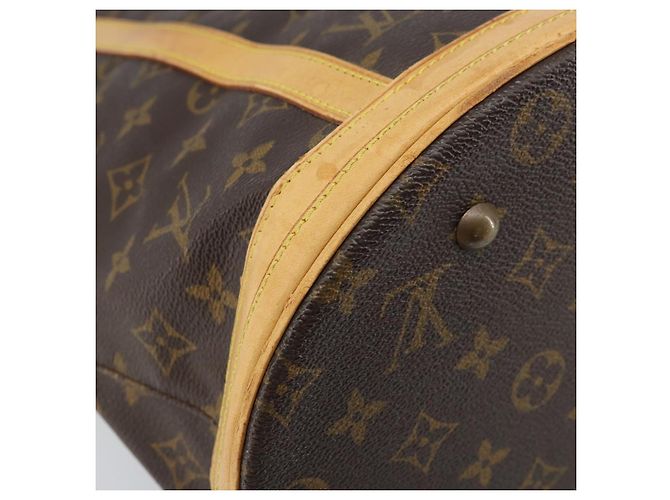 LOUIS VUITTON Borsa a Spalla Monogram Bucket GM M42236 LV Auth BA10888 Monogramma - vista 17