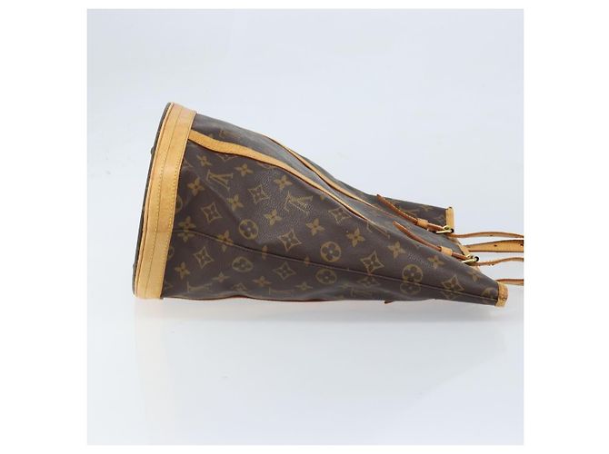 LOUIS VUITTON Borsa a Spalla Monogram Bucket GM M42236 LV Auth BA10888 Monogramma - vista 3