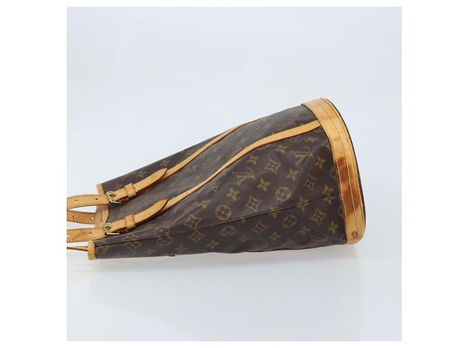 LOUIS VUITTON Borsa a Spalla Monogram Bucket GM M42236 LV Auth BA10888 Monogramma - vista 4
