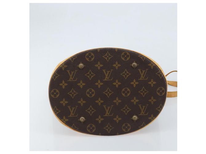 LOUIS VUITTON Borsa a Spalla Monogram Bucket GM M42236 LV Auth BA10888 Monogramma - vista 5