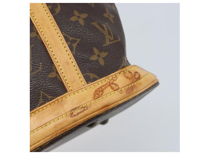 LOUIS VUITTON Borsa a Spalla Monogram Bucket GM M42236 LV Auth BA10888 Monogramma - vista 9