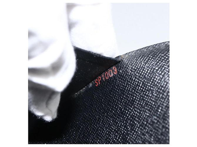 COPERTINA AGENDA MM LOUIS VUITTON Epi Nera R20042 LV Auth BA11324 Nero - vista 12