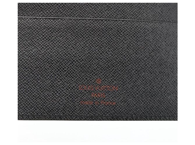 COPERTINA AGENDA MM LOUIS VUITTON Epi Nera R20042 LV Auth BA11324 Nero - vista 17