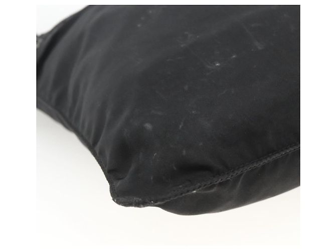 Borsa a Spalla PRADA Nylon Nero Argento Autentica ka2916 - vista 14