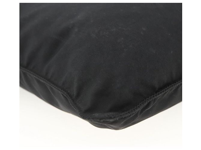 Borsa a Spalla PRADA Nylon Nero Argento Autentica ka2916 - vista 16
