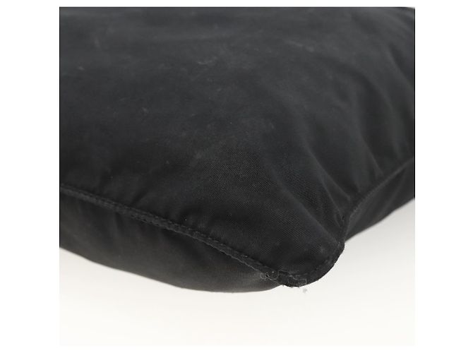 Borsa a Spalla PRADA Nylon Nero Argento Autentica ka2916 - vista 9