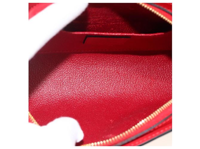 LOUIS VUITTON Pochette Dauphine PM Epi Rosso Castigliano M48447 LV Auth BA11348 - vista 10