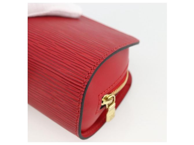 LOUIS VUITTON Pochette Dauphine PM Epi Rosso Castigliano M48447 LV Auth BA11348 - vista 15