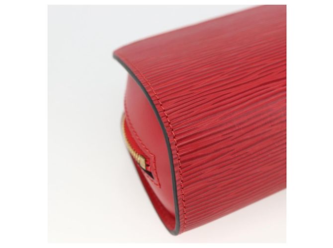 LOUIS VUITTON Pochette Dauphine PM Epi Rosso Castigliano M48447 LV Auth BA11348 - vista 16