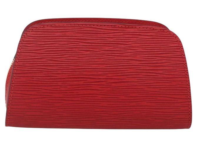 LOUIS VUITTON Pochette Dauphine PM Epi Rosso Castigliano M48447 LV Auth BA11348 - vista 2